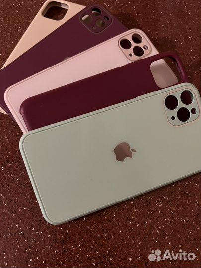 Пять чехлов на айфон 11 PRO MAX