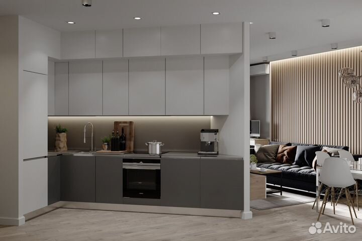 Кухни на заказ. Модель 4710