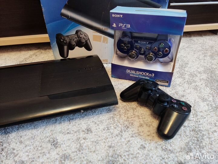 Прошитая PS3 SS 250Gb+36 игр