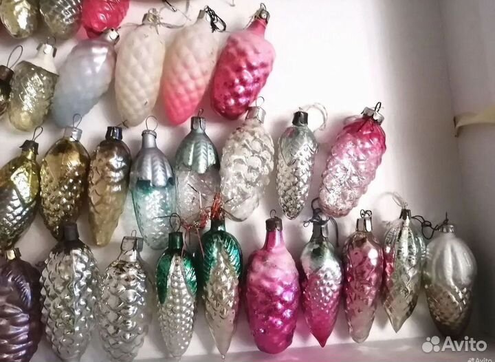 Елочные игрушки СССР