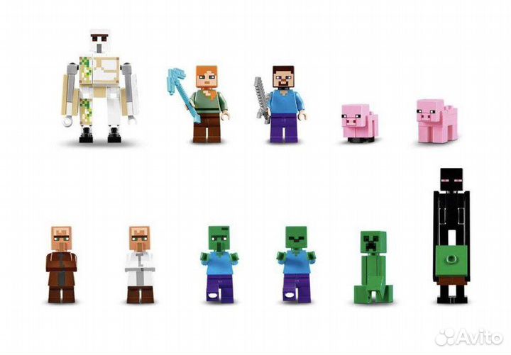 Конструктор Майнкрафт Деревня 10531