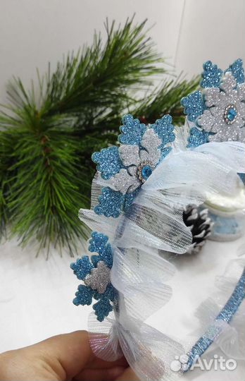 Ободок для снежинки