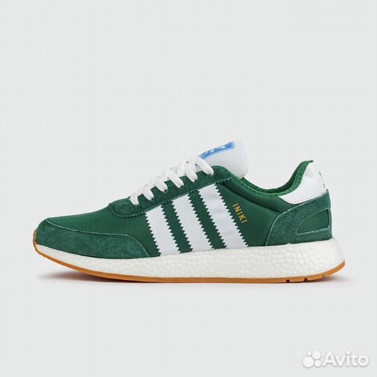 Кроссовки Adidas Iniki Runner Boost Green White