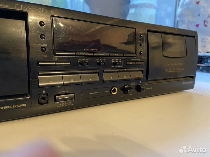 Кассетная дека pioneer 603