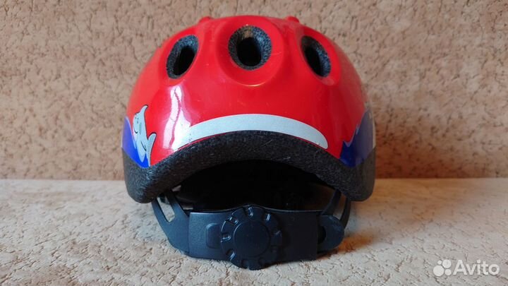 Шлем детский защитный BBB, красный