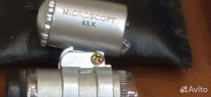 Микро-микроскоп с LED подсветкой