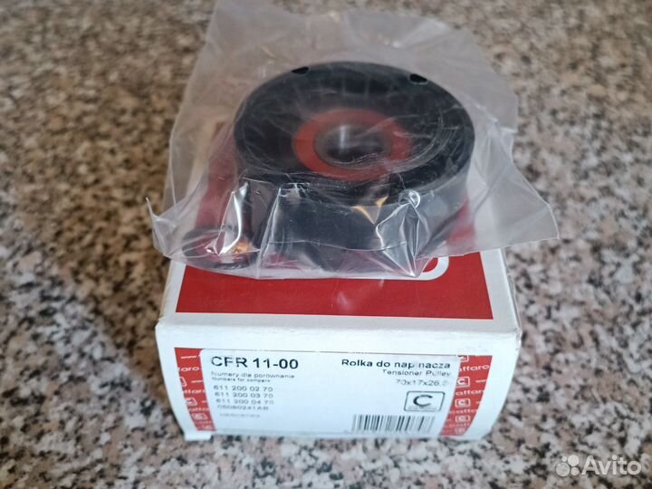 Ролик генератора натяжной Mercedes Sprinter, Vito