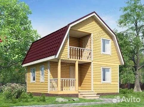Дачный дом 6х6