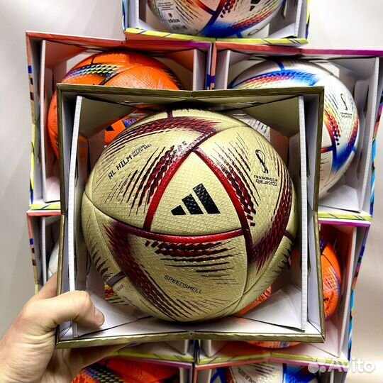 Футбольный мяч Adidas Al Rihla/Al Hilm Qatar 2022