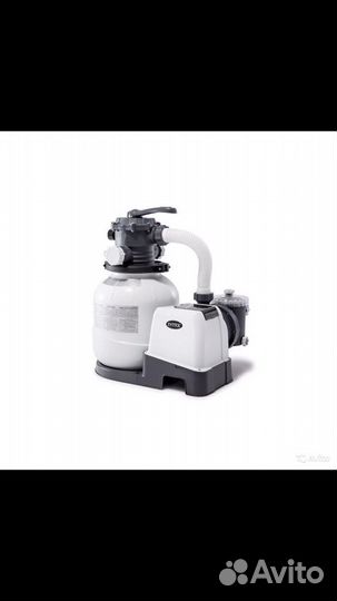 Песчаный фильтр насос intex