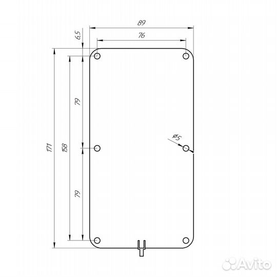 Автомобильная антенна GSM900/1800/3G/4G с кабелем