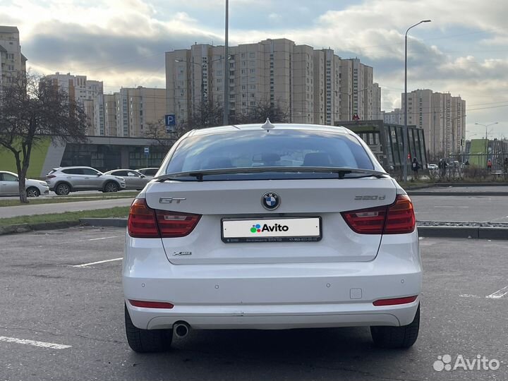 BMW 3 серия GT 2.0 AT, 2014, 130 000 км