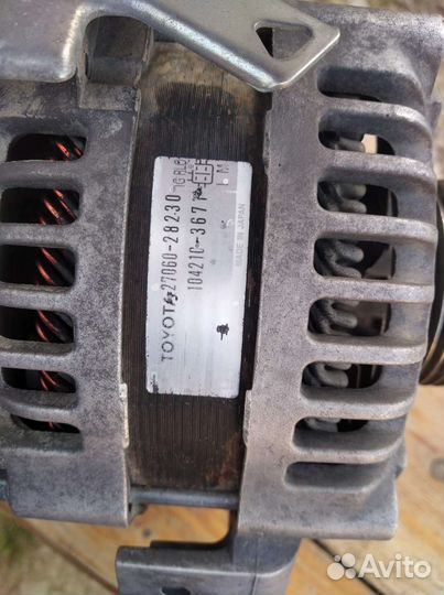 Генератор на Toyota ipsum