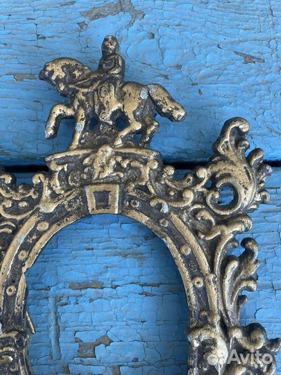 Рамка старинная литье