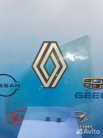 Стекло боковое двери Renault sandero Лев
