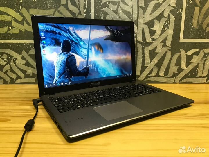 Игровой ноутбук Asus Core i7/2видеокарты/8gb/SSD