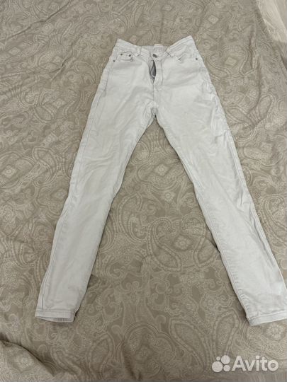 Джинсы белые женские