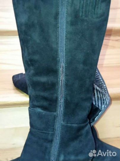 Сапоги женские зимние натуральная замша 39разм