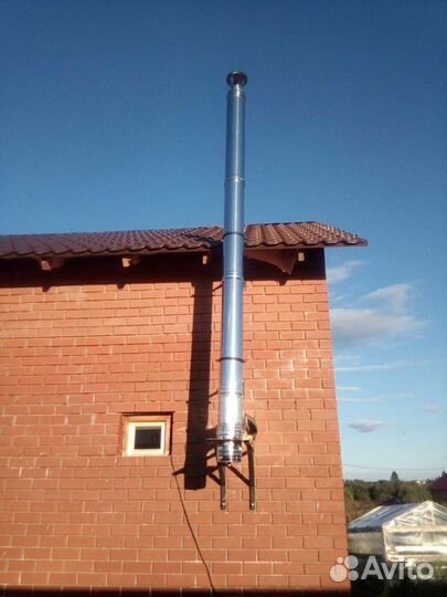 Монтаж дымоходов