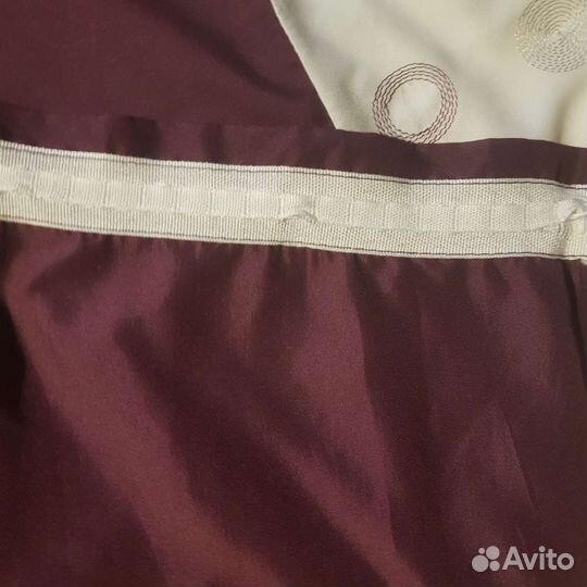 Штора с имитацией ламбрикена 130x230 см