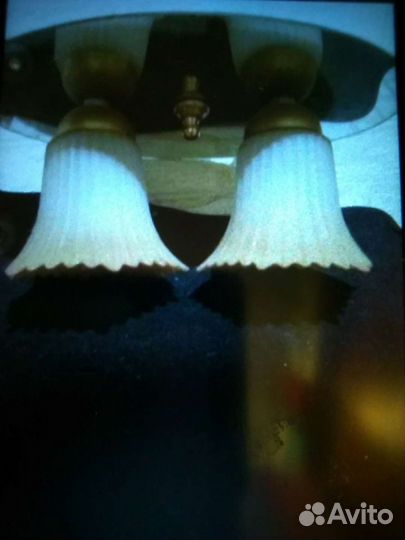 Плафоны для Люстры лилии потолочная