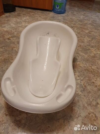 Ванночка для купания с горкой