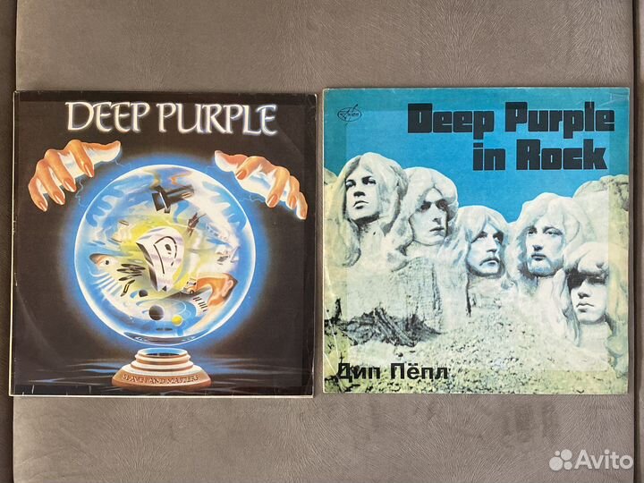 Винил Iron Maiden,Deep Purple, Iggy Pop