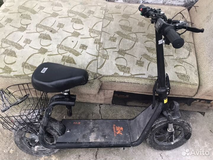 Электросамокат kugoo c1 plus
