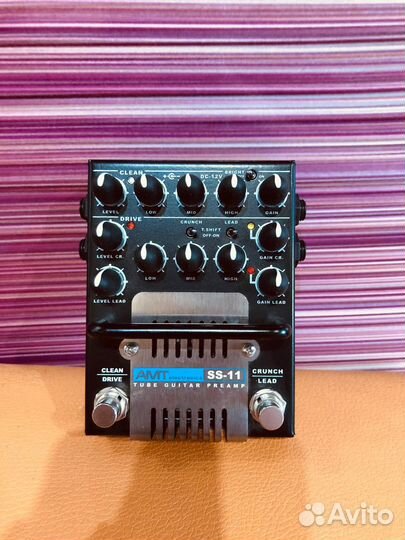 Ламповая педаль эффектов для гитары AMT SS-11A