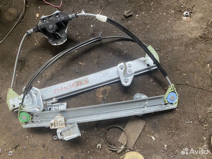 Стеклоподъемник передний левый мех LADA Granta 201