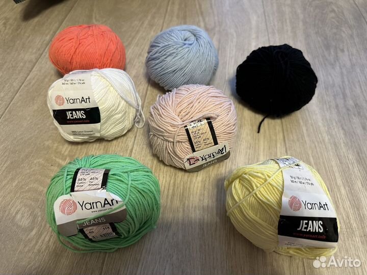 Пряжа yarnart jeans