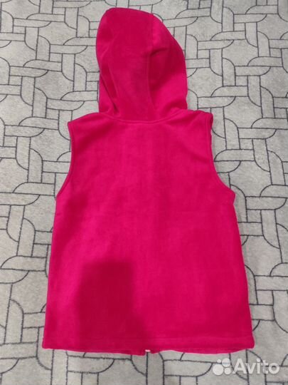 Жилетка флисовая для девочки 122