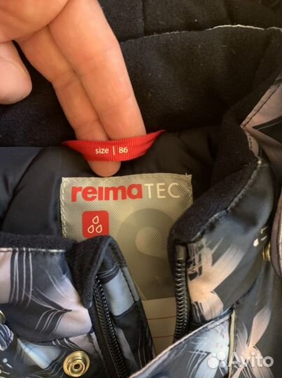 Зимний комбинезон reimatec 86+6 на девочку