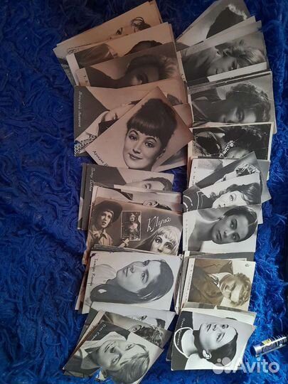 Открытки и фотографии артистов СССР и РСФСР