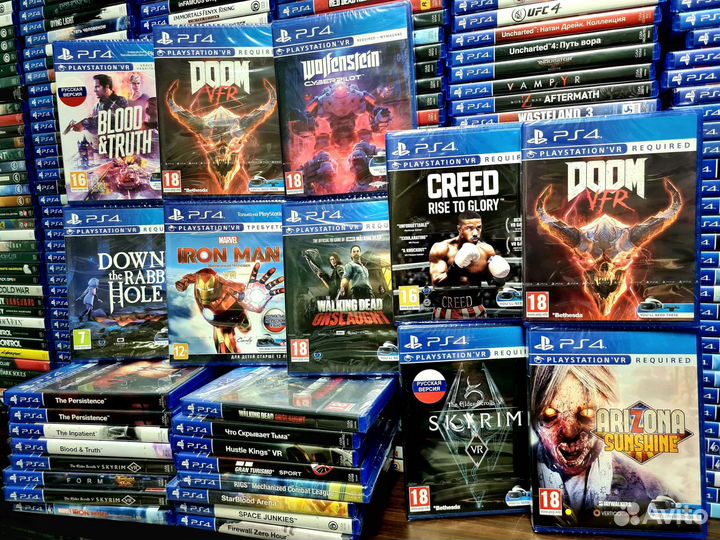 Игры для PS VR 1 2 обмен продажа