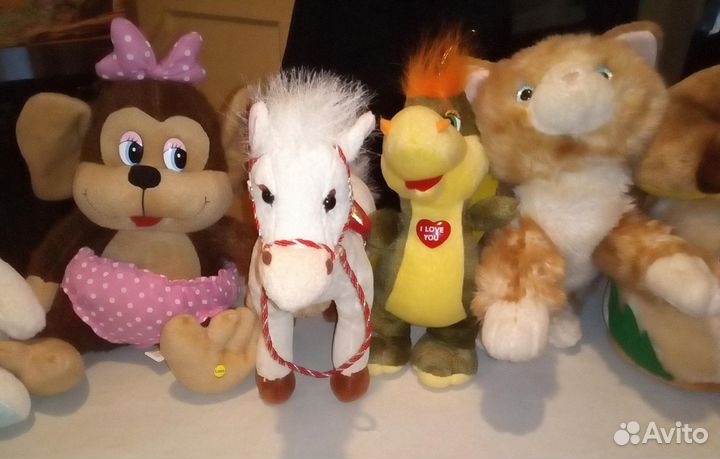 Мягкие игрушки 7 штук или по отдельности