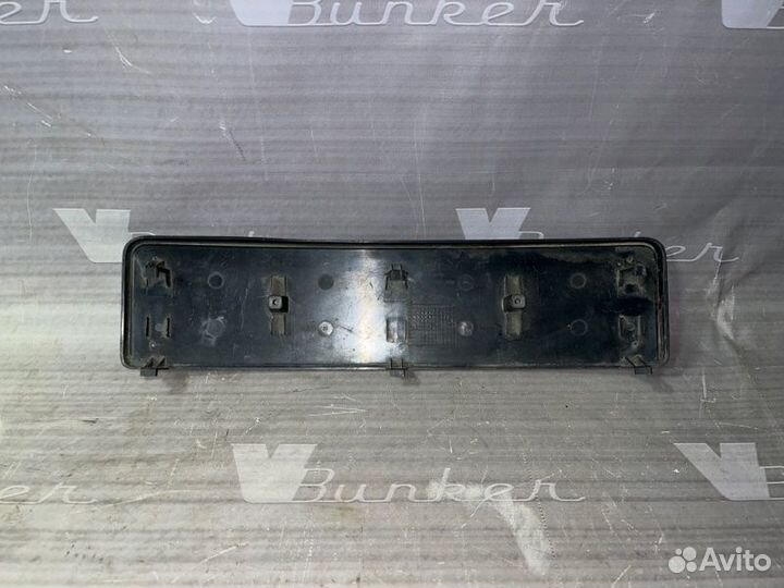 Накладка бампера под номер передняя Audi (Ауди) A6