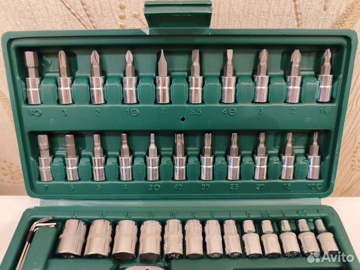 Набор инструмента 46 предметов новый