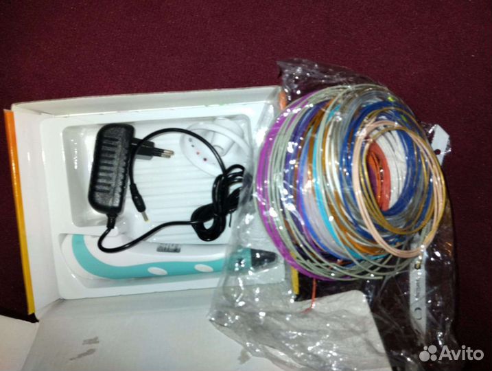 3 Д ручка и пластик