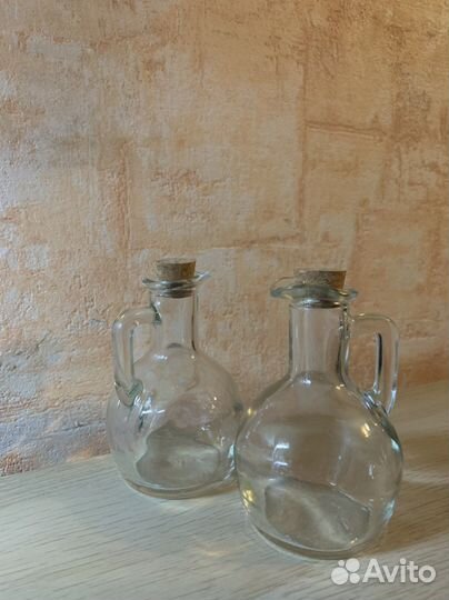 Новые Бутылки для масла/уксуса (2 штуки)