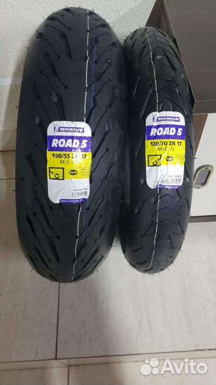 Моторезина 120 70 17 Michelin Road 5