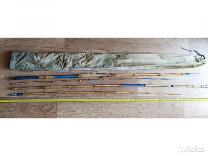 Удилища стеклопластик бамбук