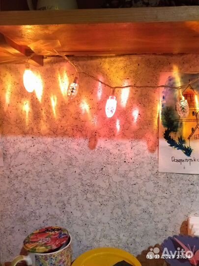 Елочная гирлянда СССР