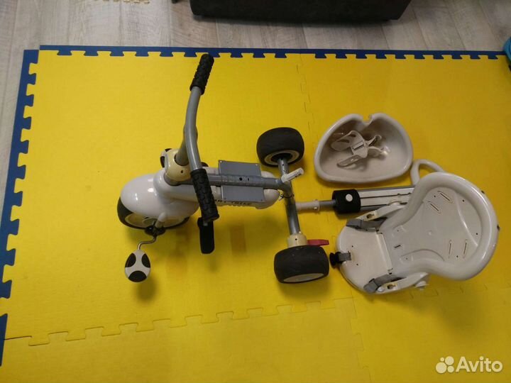 Трехколесный велосипед коляска