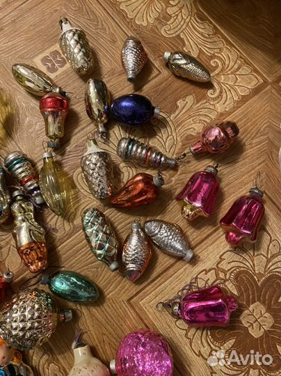 Новогодние игрушки на елку СССР