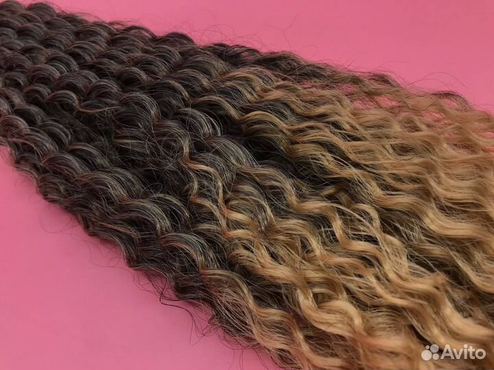 36006 Накладные кудрявые волосы