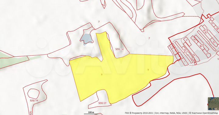 Участок 65,4 га (СНТ, ДНП)