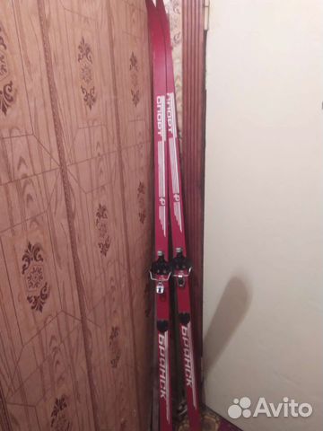 Лыжи беговые 180 и ботинки 41 размера