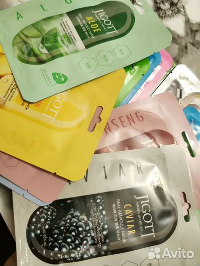 Корейские тканевые маски для лица