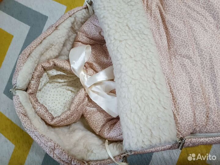 Конверт на выписку зимний для мальчика или девочки